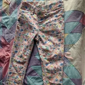 Floral Multicolored Pants